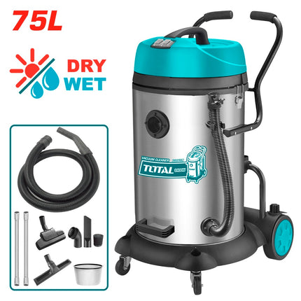 TOTAL VACUUM CLEANER WET - DRY 2.400W (TVC24751)