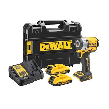 DCF921D2T-GBDEWALTمفك البراغي DEWALT 18V XR المدمج