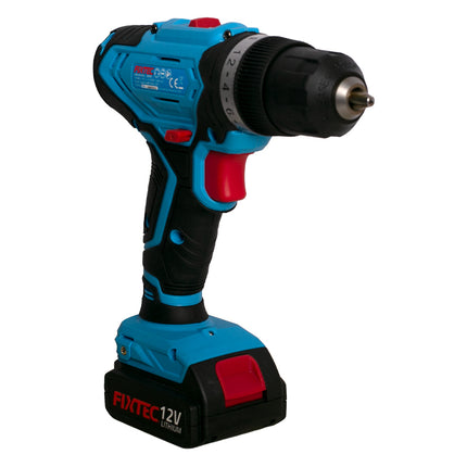 FCD12L06Fixtecماكينة الحفر اللاسلكية 12 فولت FIXTEC FCD12L06 احترافية