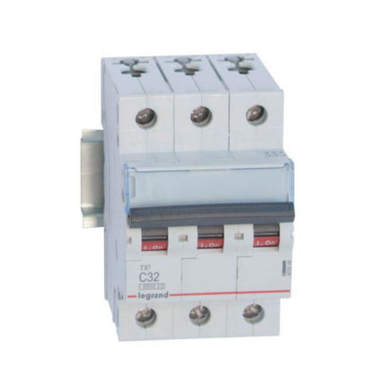 403548Legrandقاطع دارة Legrand TX3 ثلاثي الأقطاب 32A منحنى C