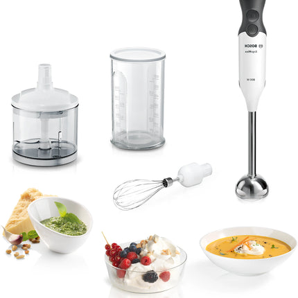 Bosch MS6CA4150 Hand Blender ErgoMixx 800 W White, Anthracite