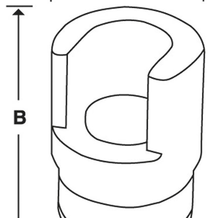 FD160Snap-Onمقبس Snap-on FD160 3/8" درايف