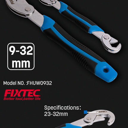 FHUW0932Fixtecمجموعة مفتاح فيكستك متعدد الاستخدامات ذاتي القفل 2 قطعة