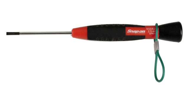 THSGDE225ESDSnap-Onمفك براغي إلكتروني مصغر Tools@Height بطرف مسطح 2.5 ملم