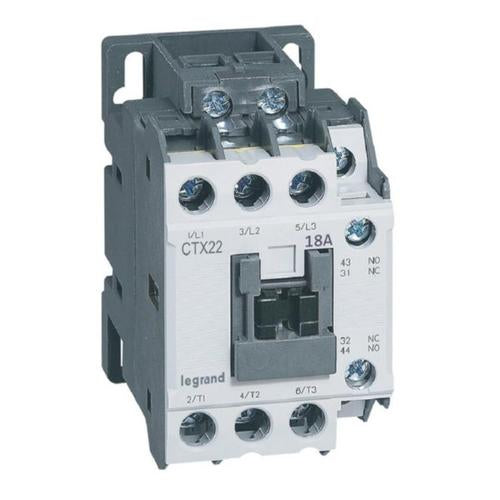 416101Legrandمنقطع التيار الكهربائي ثلاثي الأقطاب من Legrand CTX³ بقوة 18A بتشغيل DC