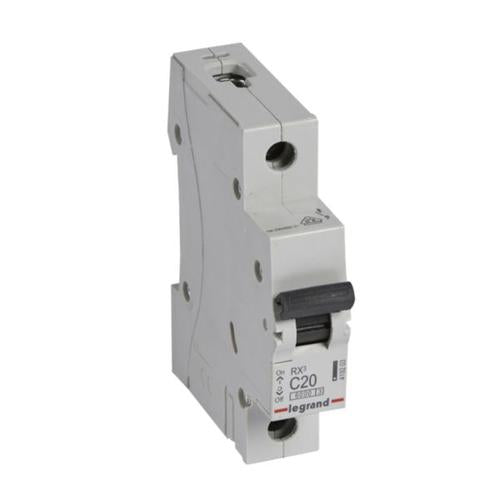 419203Legrandقاطع دارة Legrand RX3 أحادي القطب 20A منحنى C