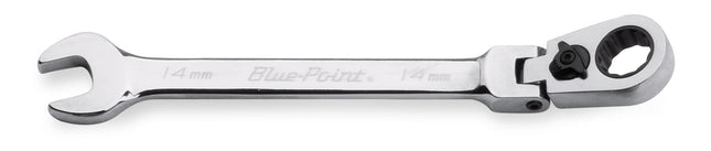 BOERMF14ASnap-Onمفتاح ربط 14 مم معياري 12 نقطة بزاوية 15° قابل للمرونة وقابل للعكس Blue-Point