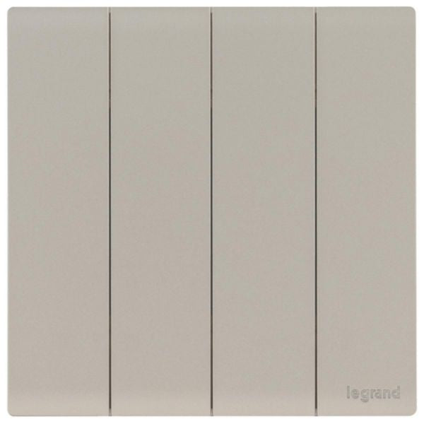 MEC21010CHLegrandمفتاح أوبريا 4 عصابات اتجاه واحد 16 أمبير ذهبي