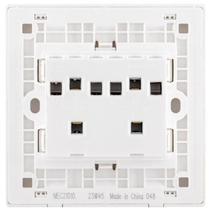 MEC21010SLLegrandمفتاح أوبريا رباعي 1W 16Ax فضي غامق ليجراند