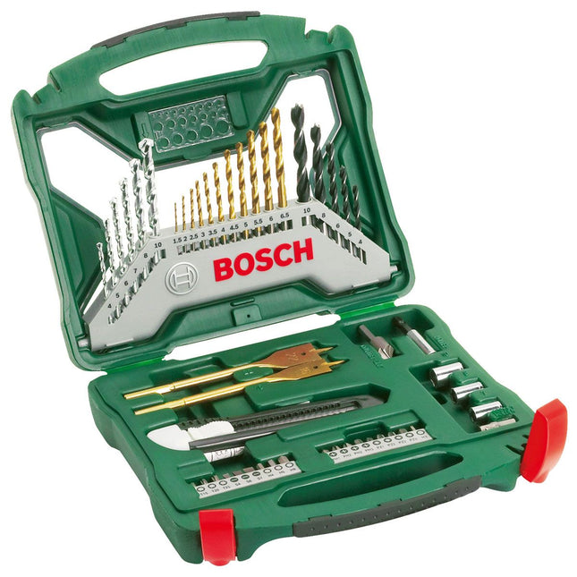 Bosch Tools,2607019327,Titanium drilling and screwdriving Accessory Set | X-Line -50pcs