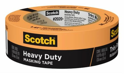 000763084973783Mشريط Scotch الثقيل للإخفاء 2020+ برتقالي درجة احترافية