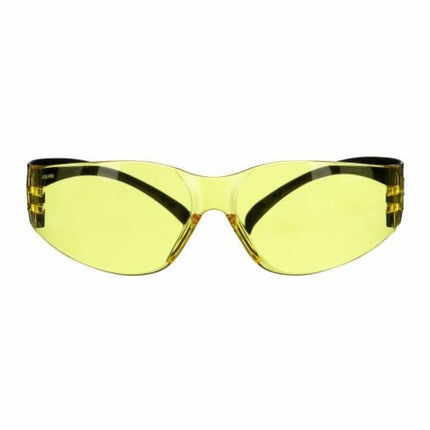71002381833Mنظارات 3M SecureFit 100 Series SF103AF-BLK الواقية بعدسات كهرمانية