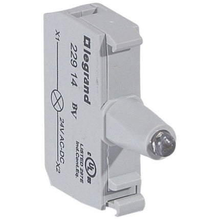 022914Legrandكتلة كهربائية Osmoz رأس مضاء أصفر 12-24V AC/DC