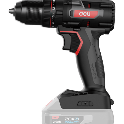 DE-CZ20-1Deliدريل تأثير ليثيوم أيون ديل 20V