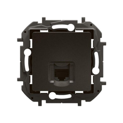NP4305BKLegrandمقبس Niloé RJ45 CAT6A STP أسود للتركيب المدمج