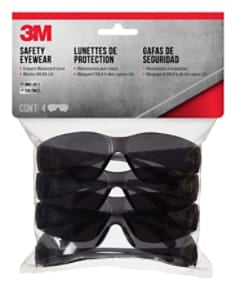 000763087239343Mنظارات الأمان 3M إطار رمادي عدسة رمادية حماية من التأثير
