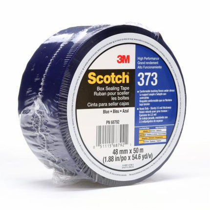 000511156879213Mشريط ختم الصناديق Scotch 373 أزرق 48 ملم × 50 م للاستخدام الثقيل
