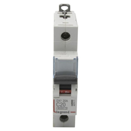 407671Legrandقاطع دائرة Legrand DX3 أحادي القطب 20A منحنى C
