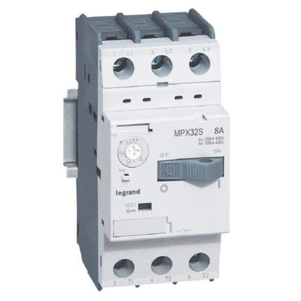 417309Legrandقاطع الدائرة الواقي للمحركات Legrand MPX3 32S 5-8A 100KA