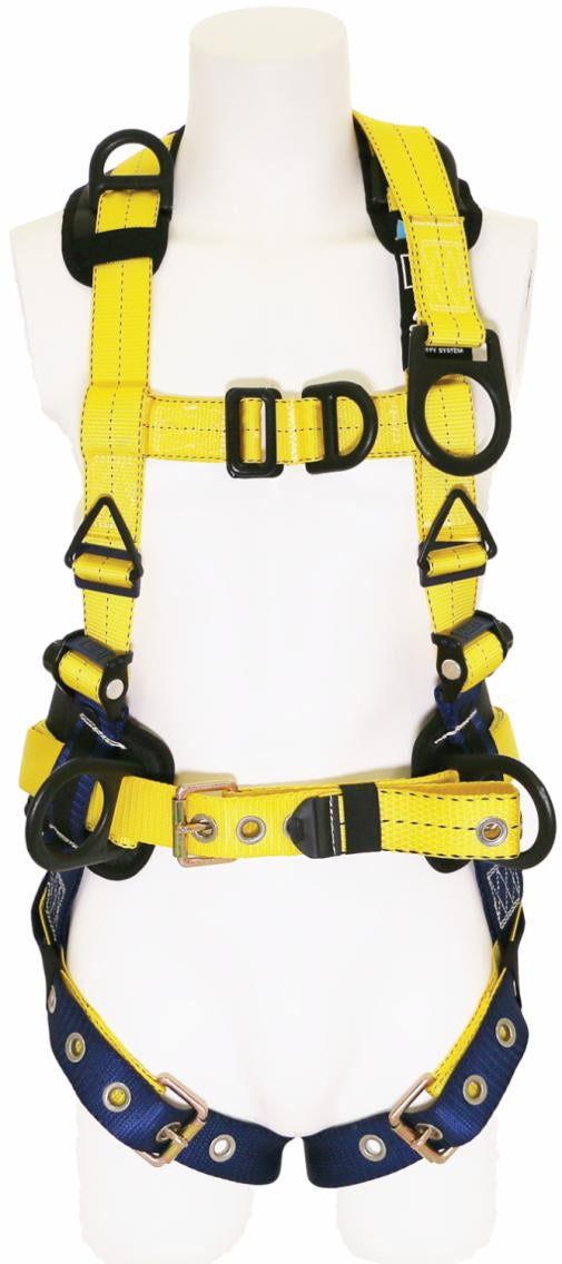 70121513643Mحزام الأمان ثلاثي الأبعاد DBI-SALA Delta من 3M بنمط البناء مع حلقة D خلفية