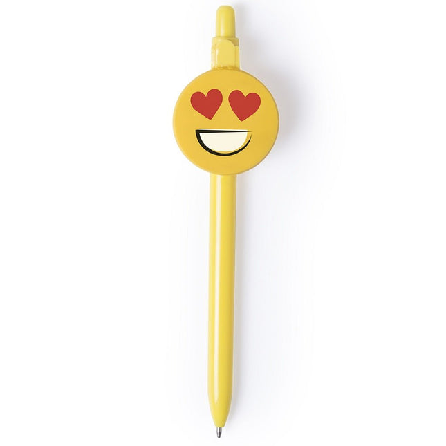 STMK 143Toolmart GiftsBall Pen With Fun Emoji Designs - Heart