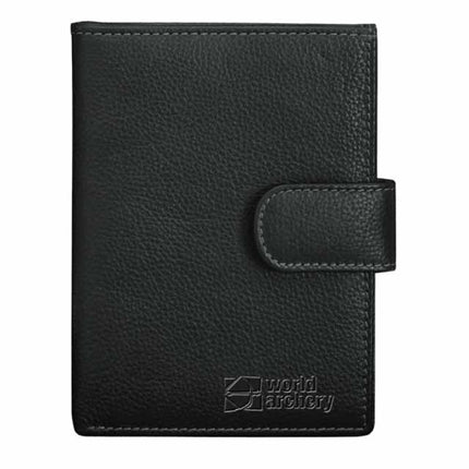 LASN 667 BioToolmart GiftsBARI - SANTHOME Genuine Leather Passport Cover (Anti - microbial)