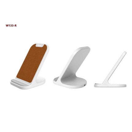 ITWC 1160Toolmart GiftsBASEL - @memorii Recycled 10W Wireless Charger Phone Stand - White