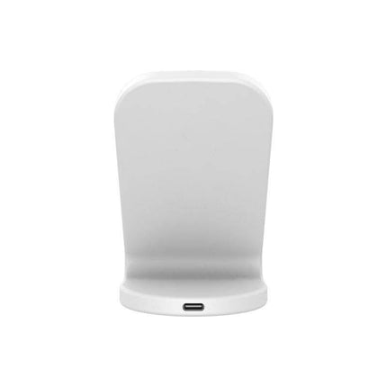 ITWC 1160Toolmart GiftsBASEL - @memorii Recycled 10W Wireless Charger Phone Stand - White