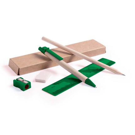 STMK 142Toolmart GiftsBATAK - Stationery Set - Green