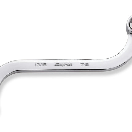 SBX2628Snap-Onمفتاح ربط صندوقي S-Shaped بنقاط 12 بحجم 13/16–7/8 بوصة SAE Flank Drive