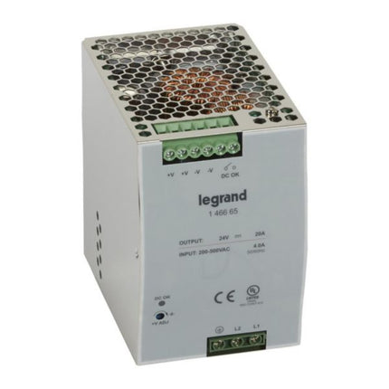 146665Legrandمصدر طاقة تبديل مثبت Legrand 480W 24V DC