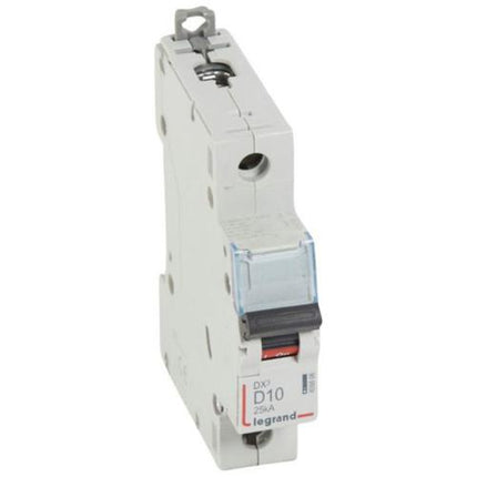 409806Legrandقاطع دورة Legrand DX3 أحادي القطب 10A منحنى D