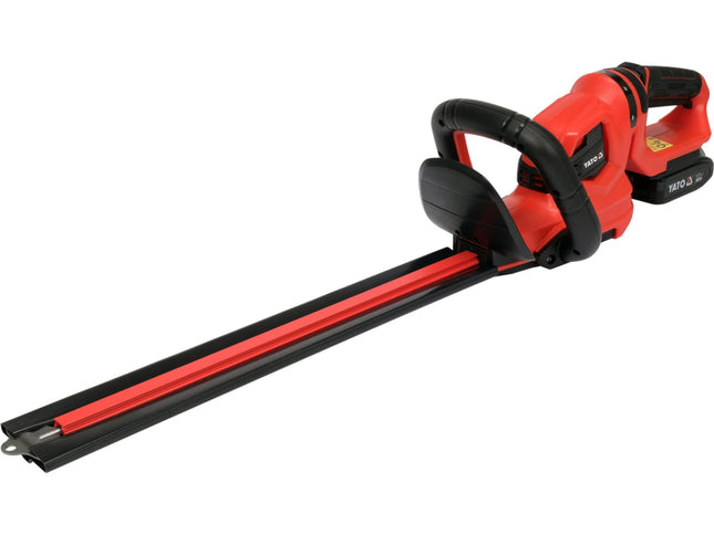 YT-828331Yatoمقص التحوط اللاسلكي YATO 18V بشفرة 45 سم وبطارية 2 أمبير وشاحن