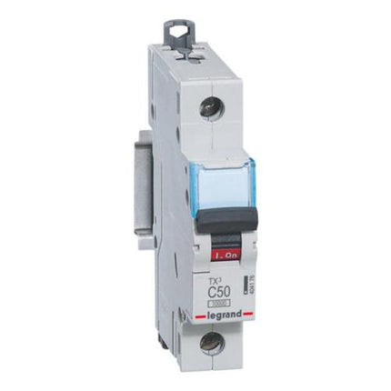 404176Legrandقاطع دائرة MCB TX3 أحادي القطب 50A من Legrand
