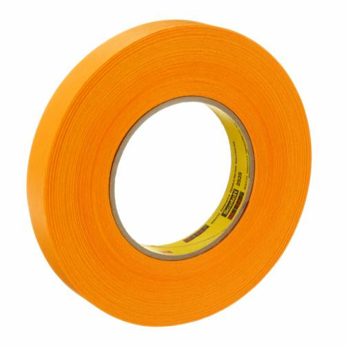 000212005556643Mشريط 3M Performance Flatback Tape 2525 برتقالي عالي الحرارة للإخفاء