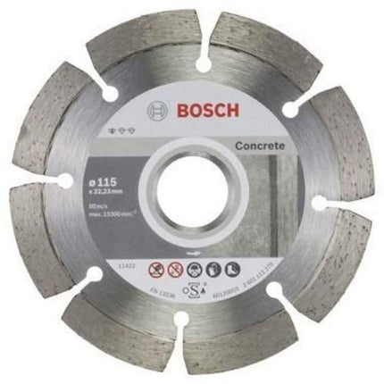 Bosch Tools,2608603239,Diamond Cutting Disc - Standard for Concrete | 115mm 22.23mm