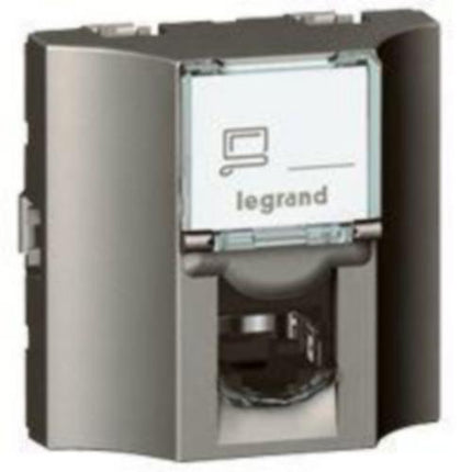 572830Legrandمقبس Arteor RJ45 من خلال الفئة 5e UTP المغنيسيوم
