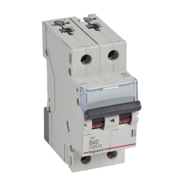 403391Legrandقاطع دارة Legrand TX3 ثنائي القطب 40A منحنى B