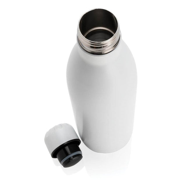 DWGL 3138Toolmart GiftsBILBAO - Double Wall Stainless Steel Bottle - White