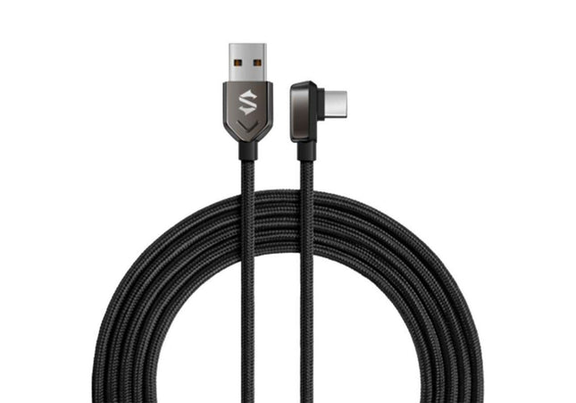 Black Shark USB-C Cable - Right-Angle