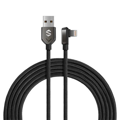 Black Shark USB-A Cable - Right-Angle| Lighting