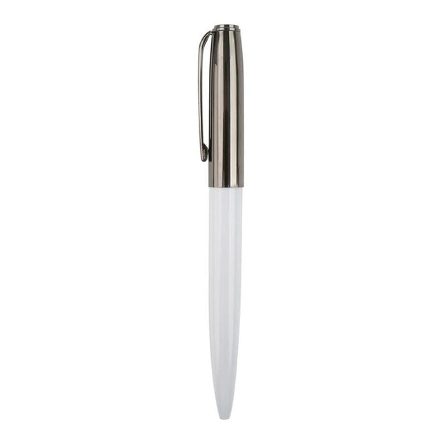 WIMP 5141Toolmart GiftsBODEN - Metal Ball Pen - White