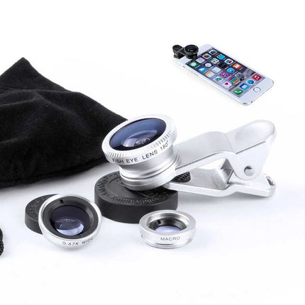 ITMK 124Toolmart GiftsBOGOR - Set Of 3 Universal Lenses For Smartphone