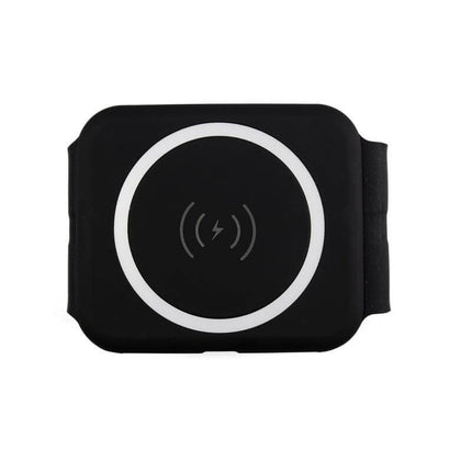 ITWC 1175Toolmart GiftsBOLERO - @memorii 2 in 1 Wireless Charger with Multi Cable Set - Black