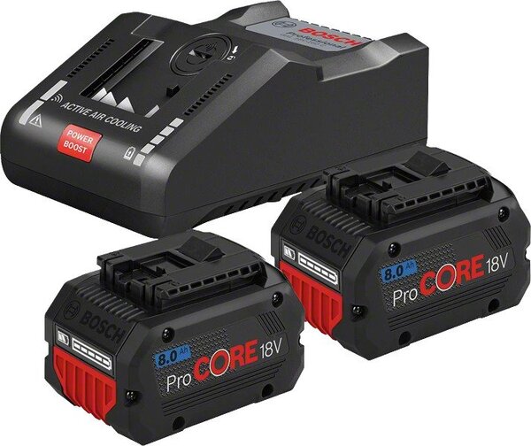 سيت بطاريات شحن | PROCORE18V+ GAL 18V-160 C + GCY 42 , 1600A016GR