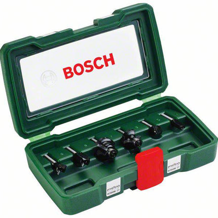 Bosch Tools,2607019464,Router Bit Set Shank | 6mm 6pcs