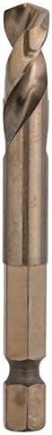 Bosch Tools,2608584750,HEX HSS-Co Special for Sheet/Metal Pilot Drill Bit with 1/4" 6.35x23x65mm