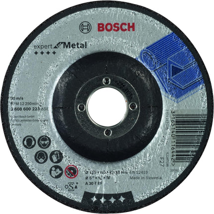 Bosch Tools,2608600223,Grinding Disc Expert for Metal 125x6mm