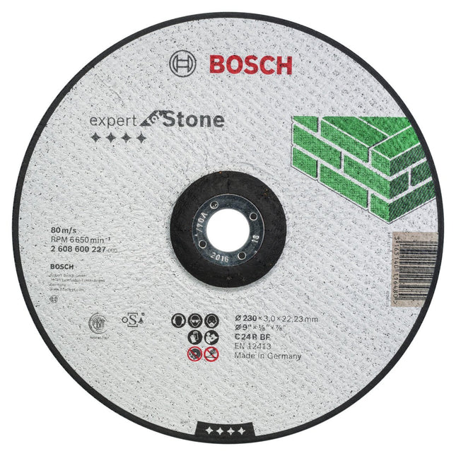 Bosch Tools,2608600227,Cutting Disc Expert for Stone 230x3x22.23mm