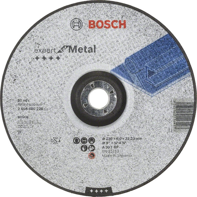 Bosch Tools,2608600228,Grinding Disc Expert for Metal 230x6x22.23mm